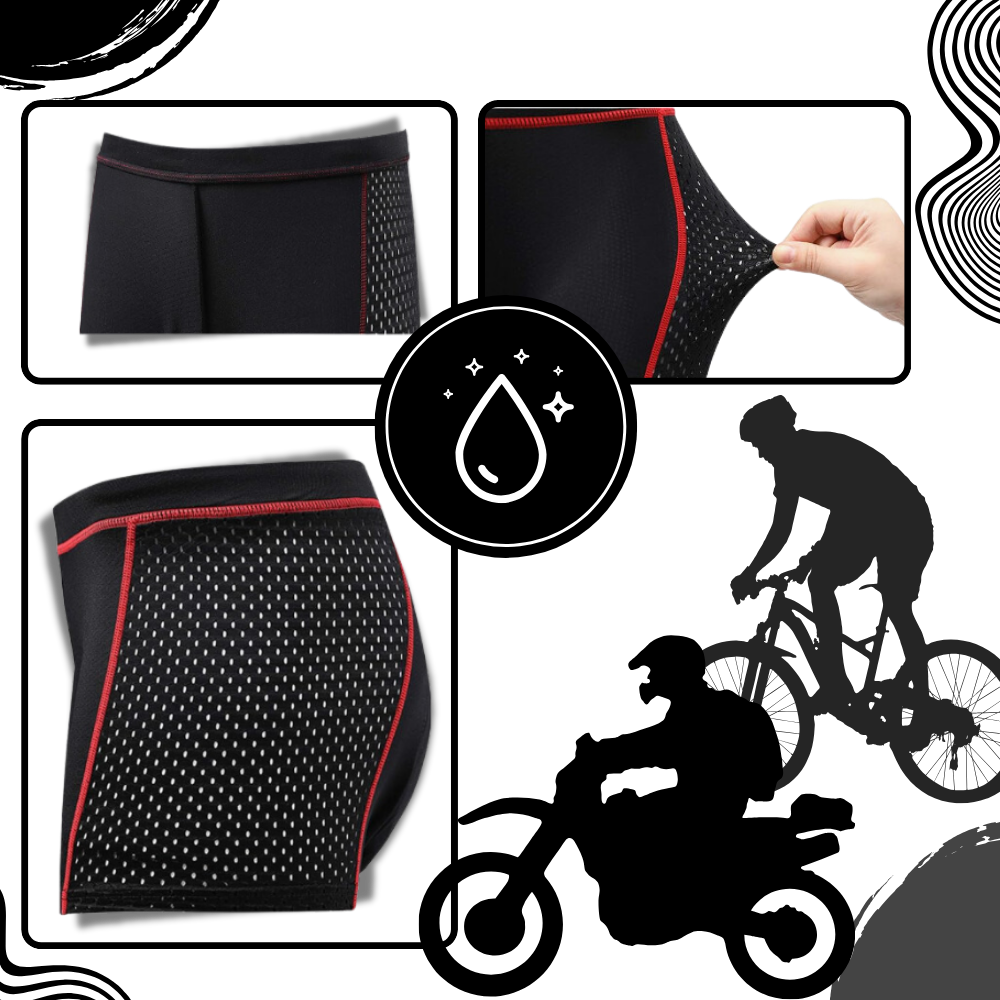 Short cycling shorts with integrated padding, ultra comfortable and seamless! Bowlift