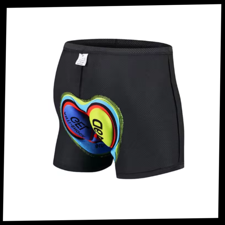 Short cycling shorts with integrated padding, ultra comfortable and seamless! Bowlift