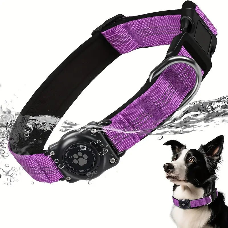 SecureTrack • AirTag Dog Collar - AirTag Dog Collar - BowLift