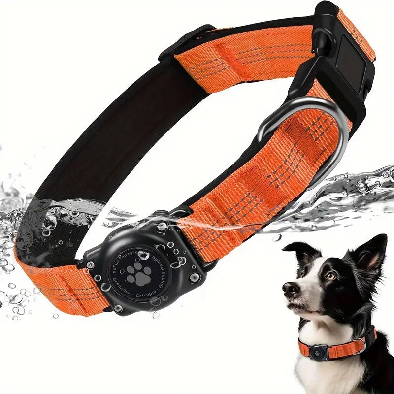 SecureTrack • AirTag Dog Collar - AirTag Dog Collar - BowLift