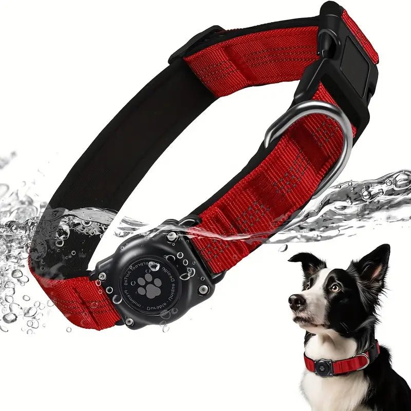 SecureTrack • AirTag Dog Collar - AirTag Dog Collar - BowLift