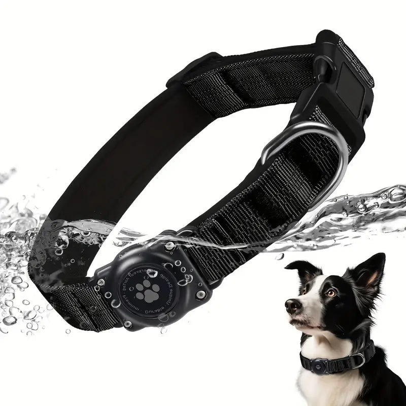 SecureTrack • AirTag Dog Collar - AirTag Dog Collar - BowLift