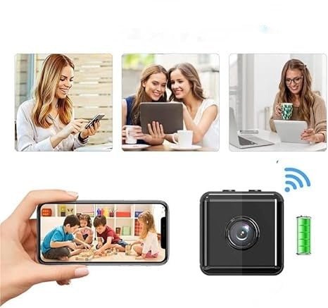 BowLift | SecureView – 1080p Wireless Mini Security Camera for Home & Outdoor Monitoring