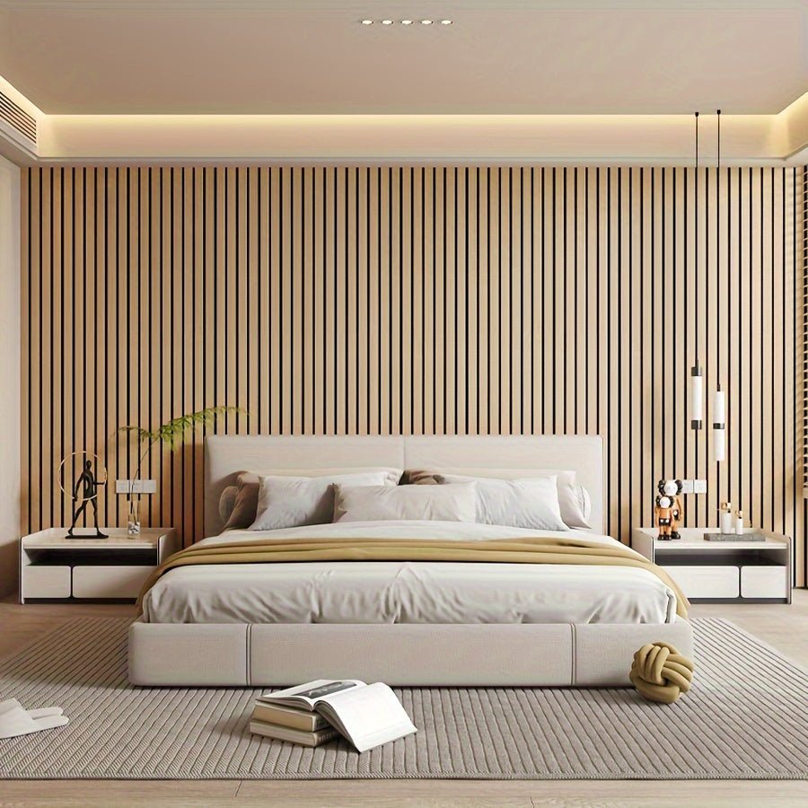 BowLift | Wall Panels Self Adhesive 3D Wood Effect Rental Friendly