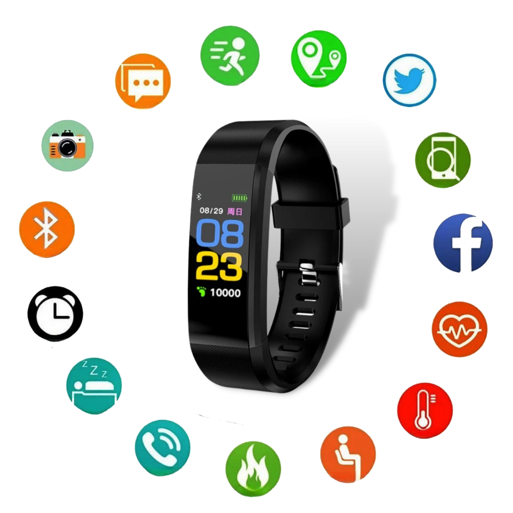 VitaWatch | Senior Smartwatch with Health Monitor and Large LED Screen | Bowlift