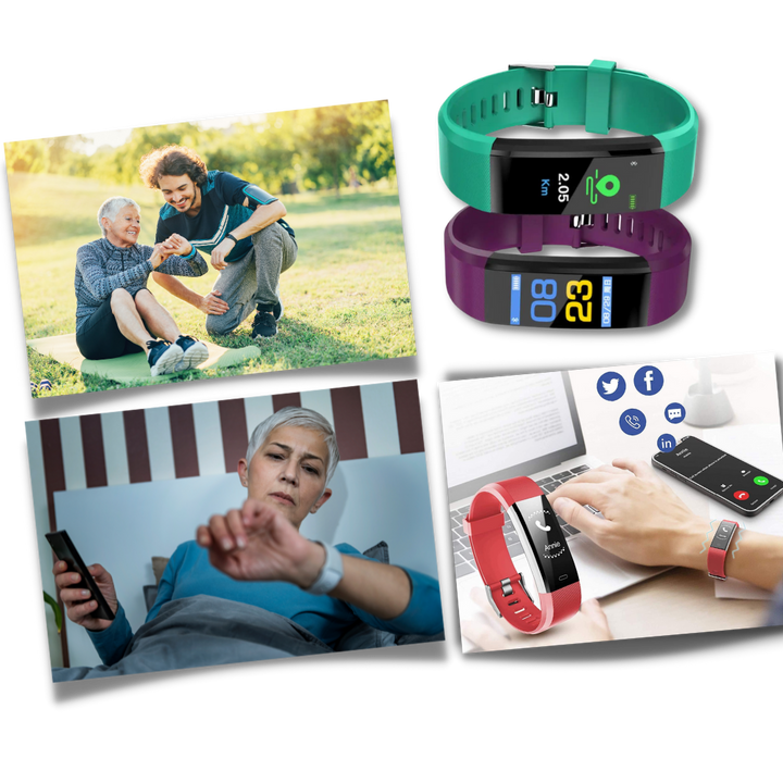Senior Smartwatch with Heart Rate & Blood Pressure Monitoring | Bowlift
