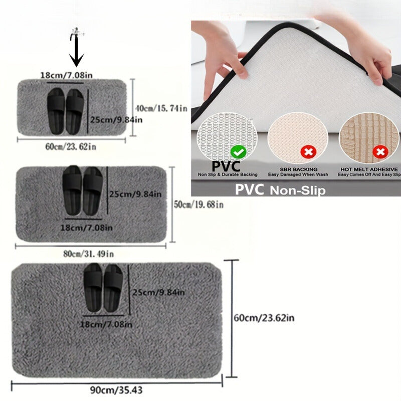 BowLift | Serenity Plush Bath Mat