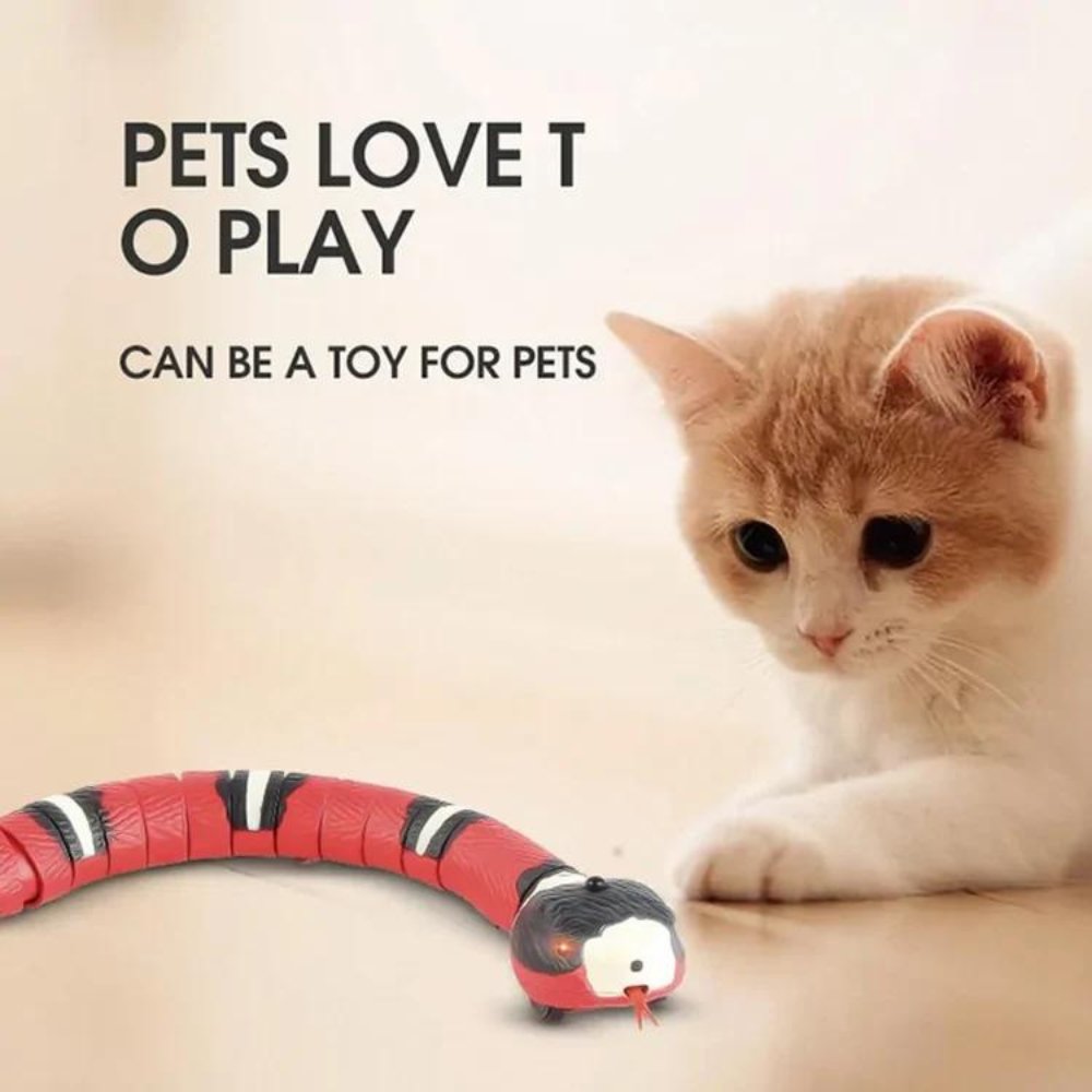 SerpentToy • Snake Cat Toy - Snake Cat Toy - BowLift