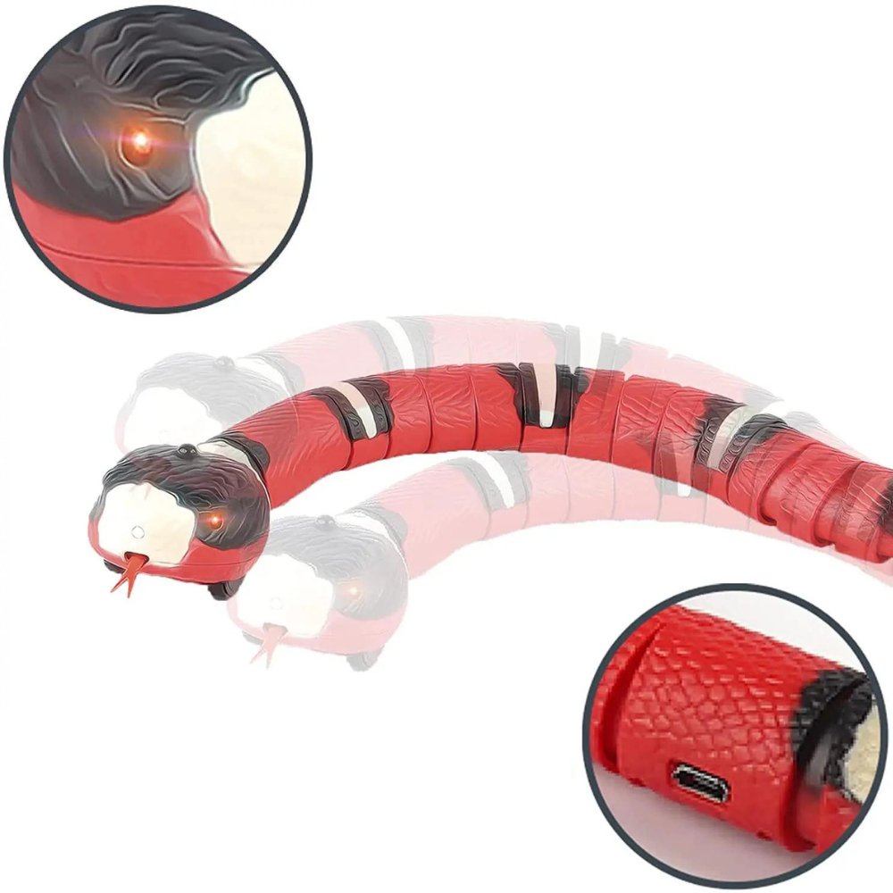 SerpentToy • Snake Cat Toy - Snake Cat Toy - BowLift