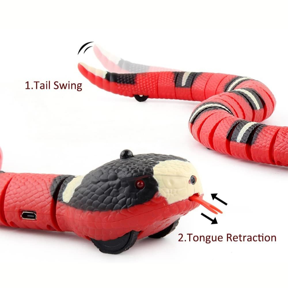 SerpentToy • Snake Cat Toy - Snake Cat Toy - BowLift