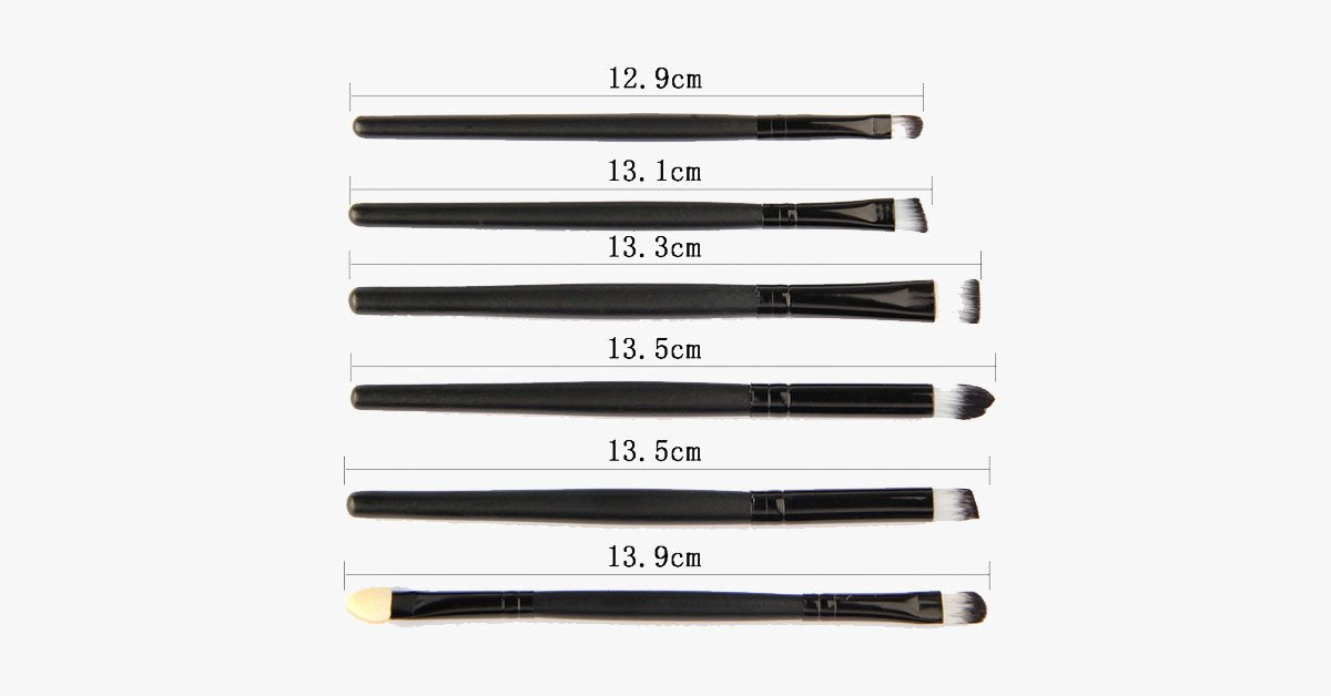 BowLift | 6-piece professional brush set