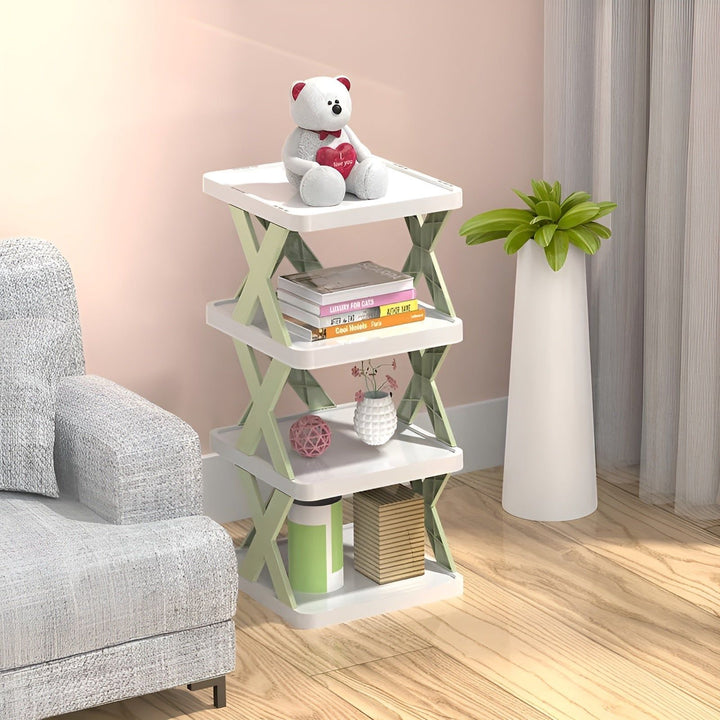 Multifunctional and Foldable Shoe Rack - SpaceSaver | Bowlift