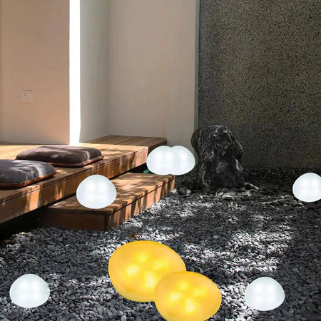BowLift | Solar Pebble Lights for Outdoor Use
