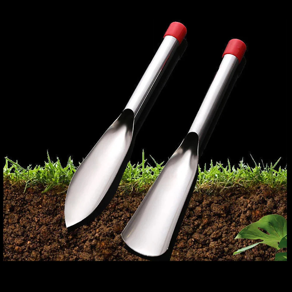BowLift | Stainless Steel Weeding Tool and Trowel – Garden Tools with Wooden Handles