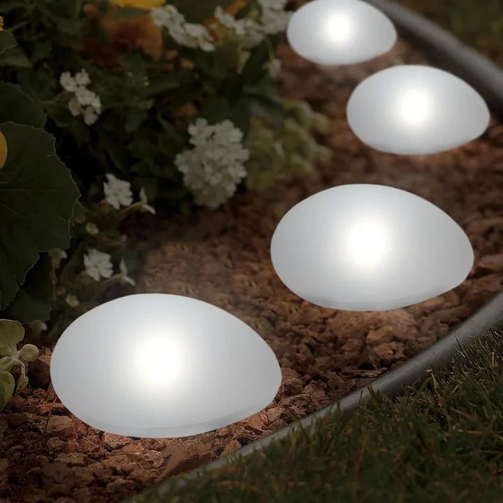 BowLift | Solar Pebble Lights for Outdoor Use