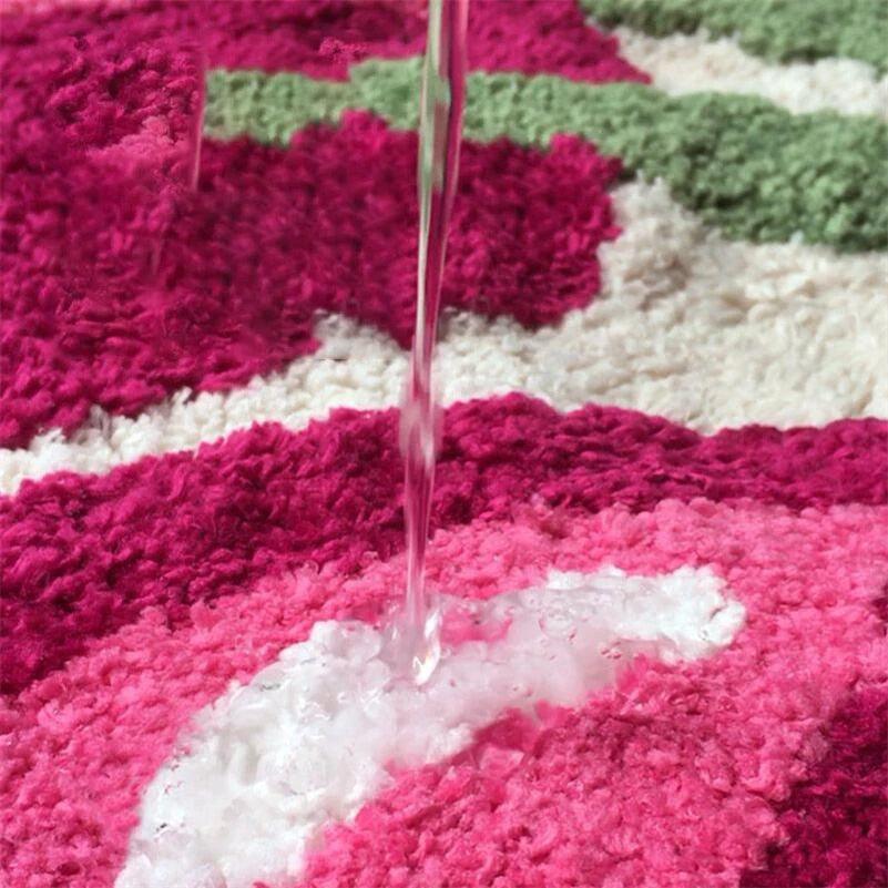 BowLift | BowLift Cherry tufted bath mat