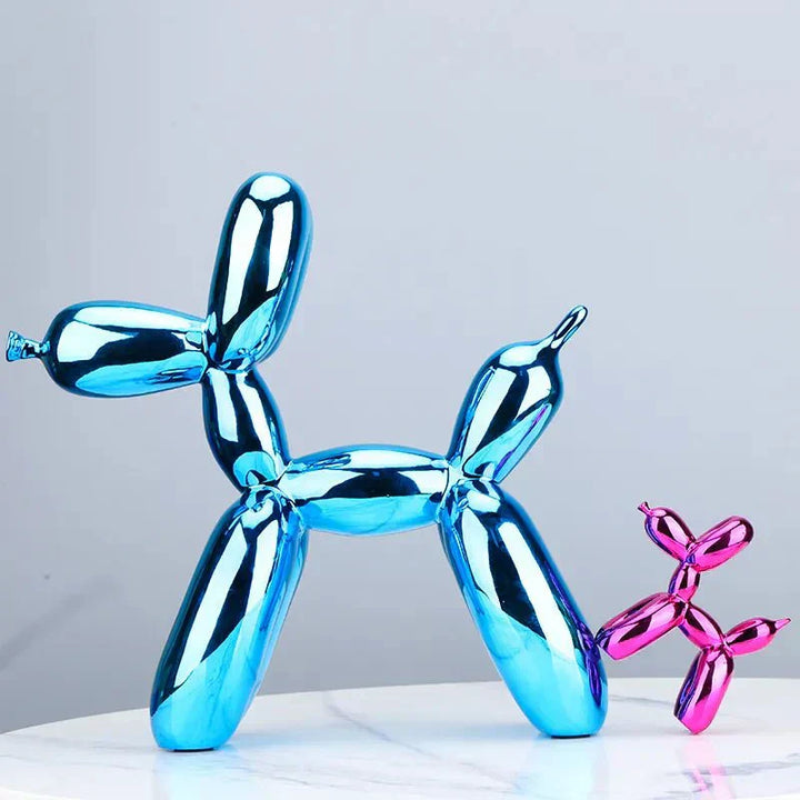 BowLift | Living Room Decoration "Balloon Dog" made of shiny resin