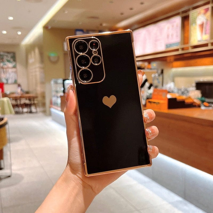 BowLift | Samsung phone cases | Luxurious, shock-resistant, plated square case