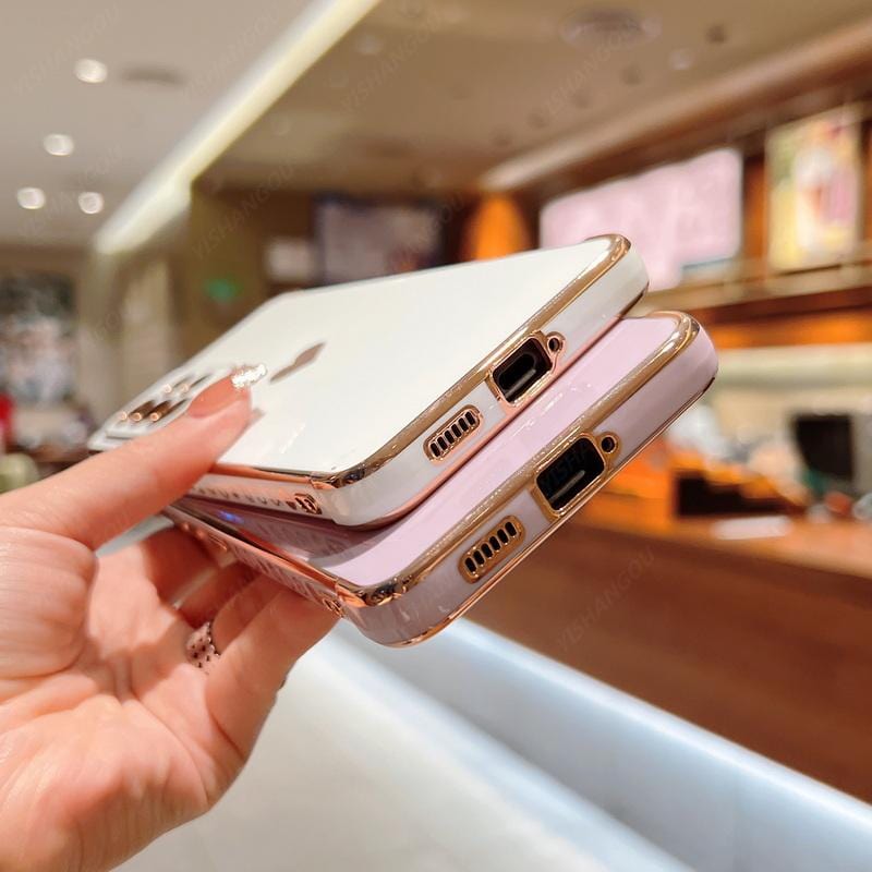 BowLift | Samsung phone cases | Luxurious, shock-resistant, plated square case