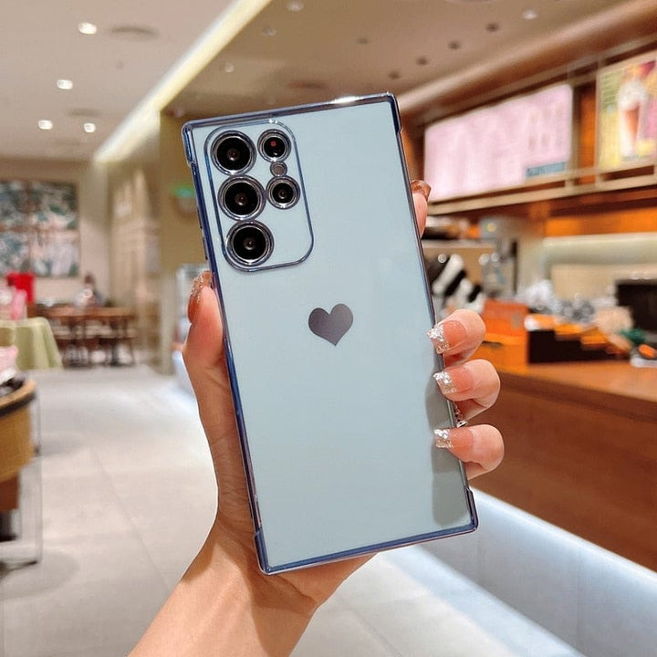 BowLift | Samsung phone cases | Luxurious, shock-resistant, plated square case