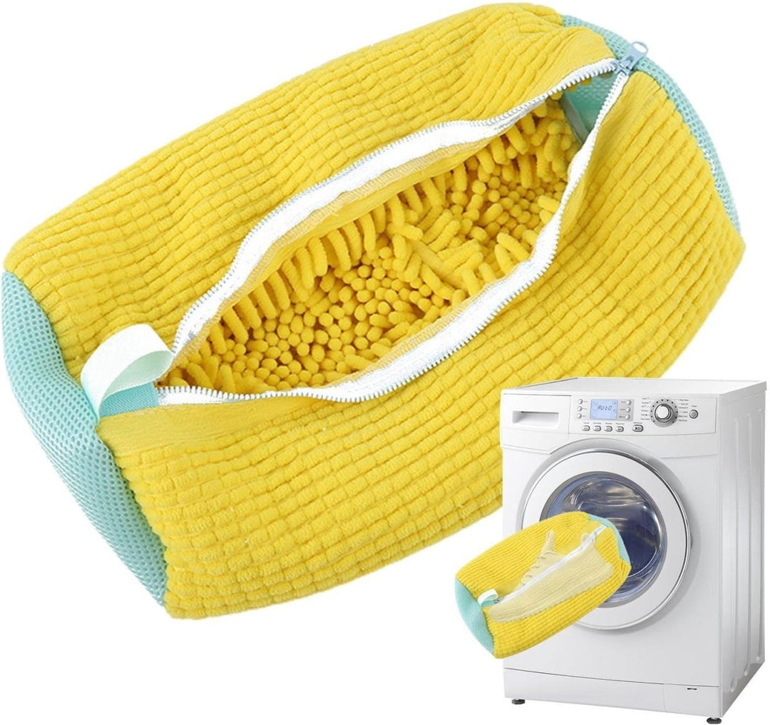 BowLift | Shoeclean Bag – Deep-Clean Shoe Washing Bag with Built-in Bristles