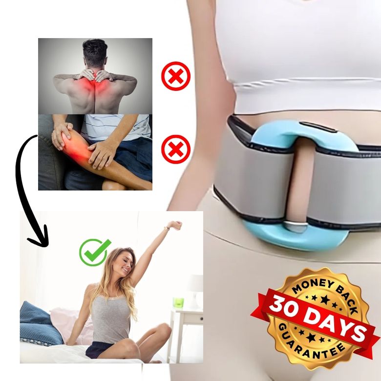 BowLift | Hands-Free Massage Device | RelaxLoop | 5 Modes | USB-C Rechargeable