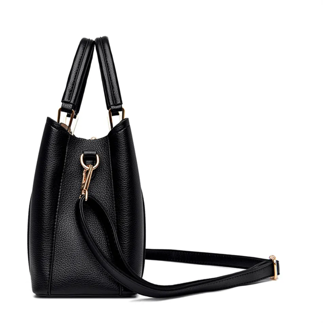 BowLift | Vivian Luxury Shoulder Bag – Elegant PU Leather Handbag with Crossbody Strap