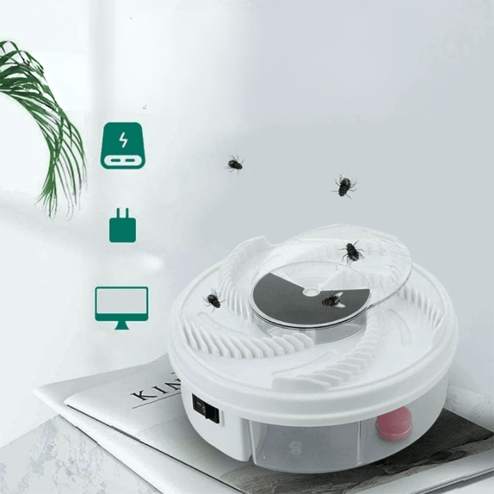 BowLift | SILENT FLY trap – Indoor & Outdoor Fruit Fly Catcher with Silent Operation