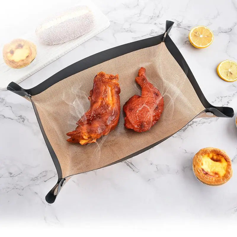 Silicone Baking Mat with Button Non-Stick Reusable Heat-Resistant Liner | Bowlift