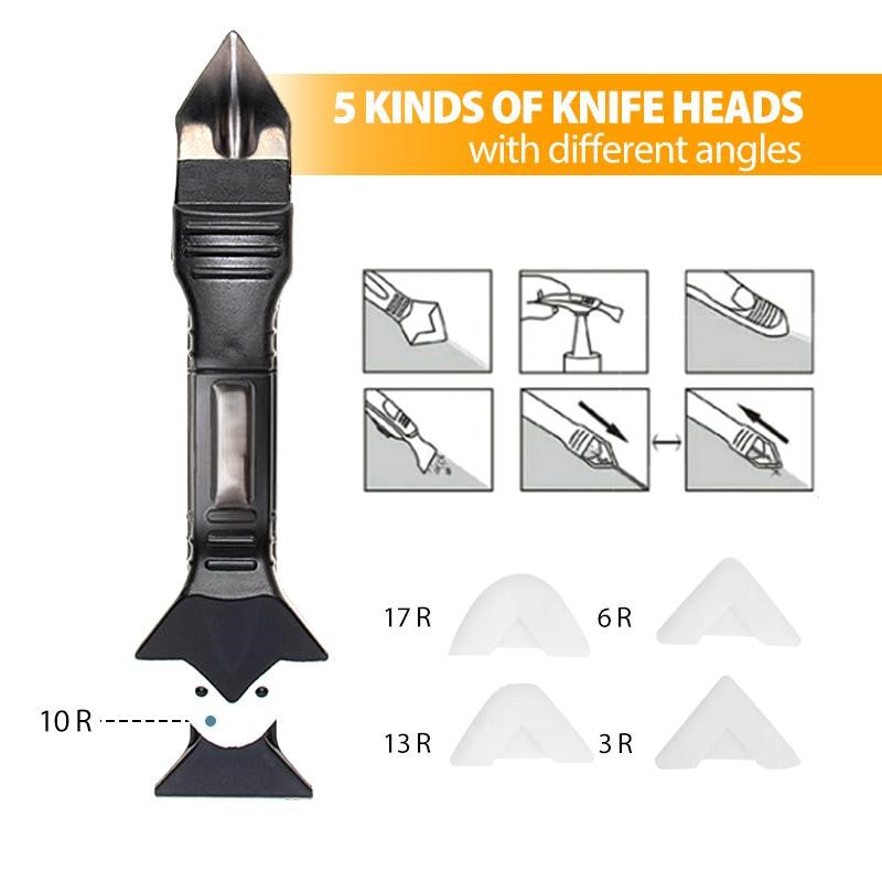 BowLift | Caulking Tool Kit for Silicone Sealant Removal