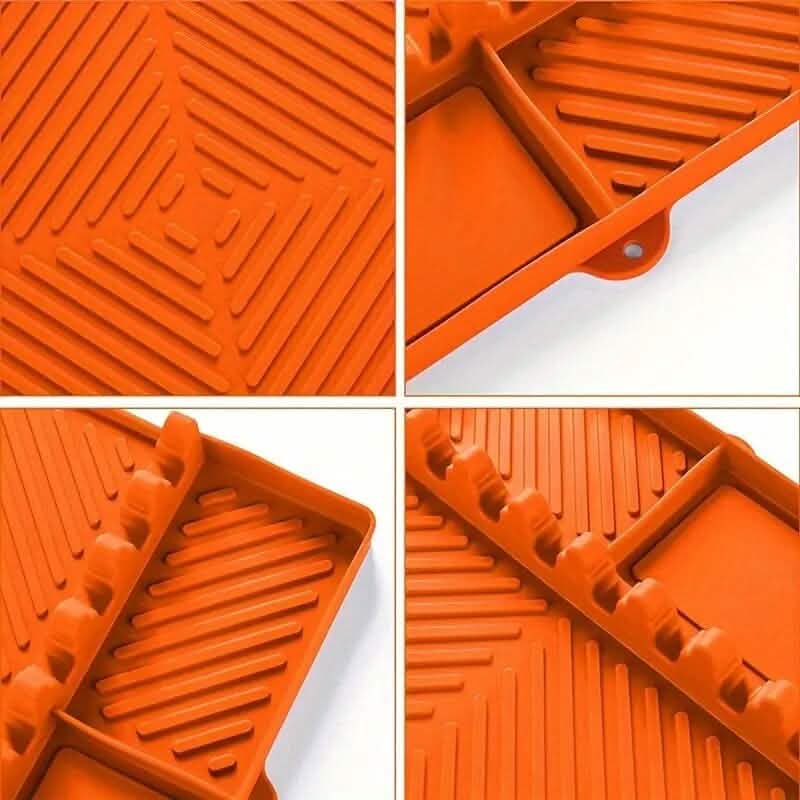 BowLift | Silicone Grill Mat with Side Shelf