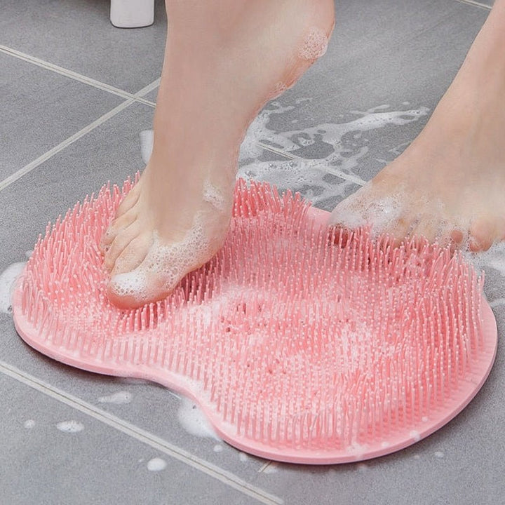 BowLift | Silicone Rub Back Bathroom Brush