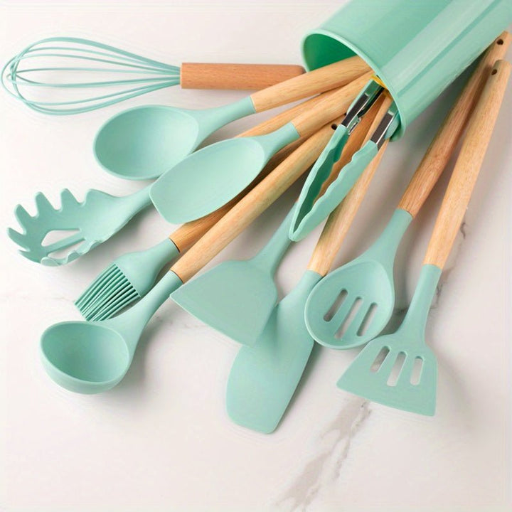 BowLift | Premium Silicone Kitchen Utensils Set Durable and Heat Resistant