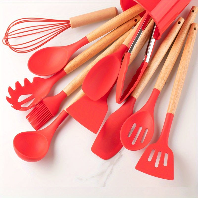 BowLift | Premium Silicone Kitchen Utensils Set Durable and Heat Resistant