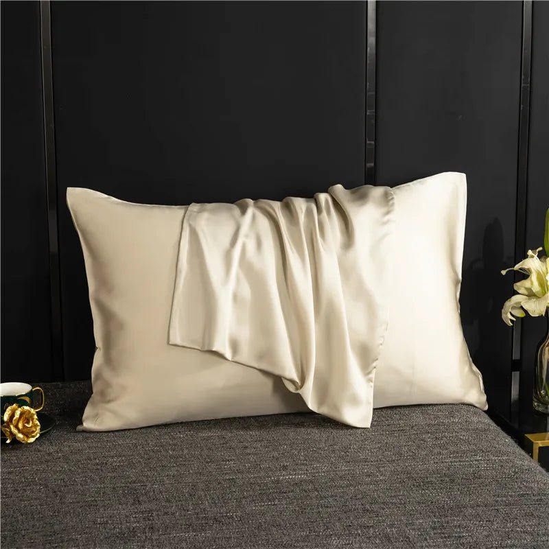 BowLift | SilkNest Pillowcase – Luxurious, Easy Care & Solid Color for Comfortable Sleep