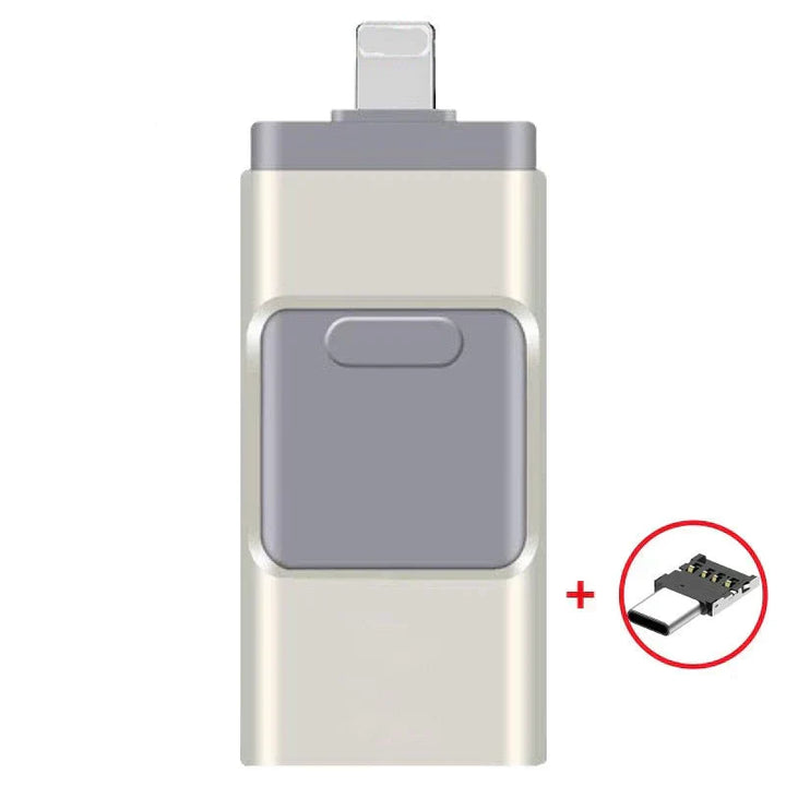 BowLift | DataFlex 4-in-1 Memory Stick – USB Storage for Phone, Tablet and PC