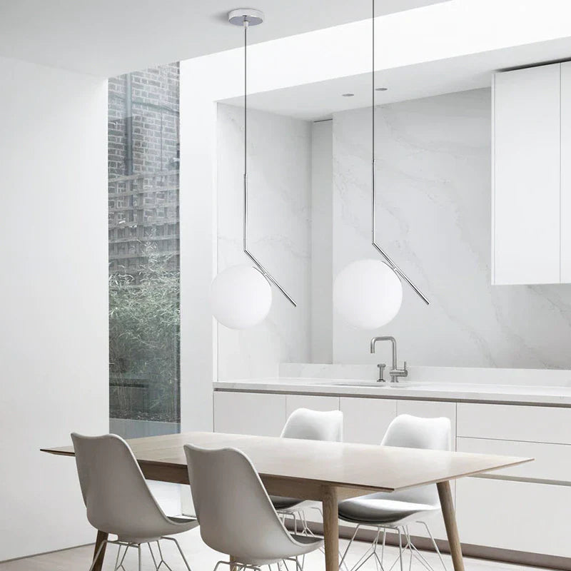 Nordic Glass Pendant Lamps | Bowlift