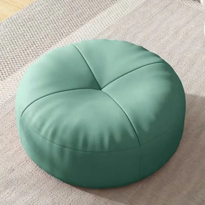 ZenCushion – Round Japanese seat cushions made of nappa leather in Tatami style | Bowlift
