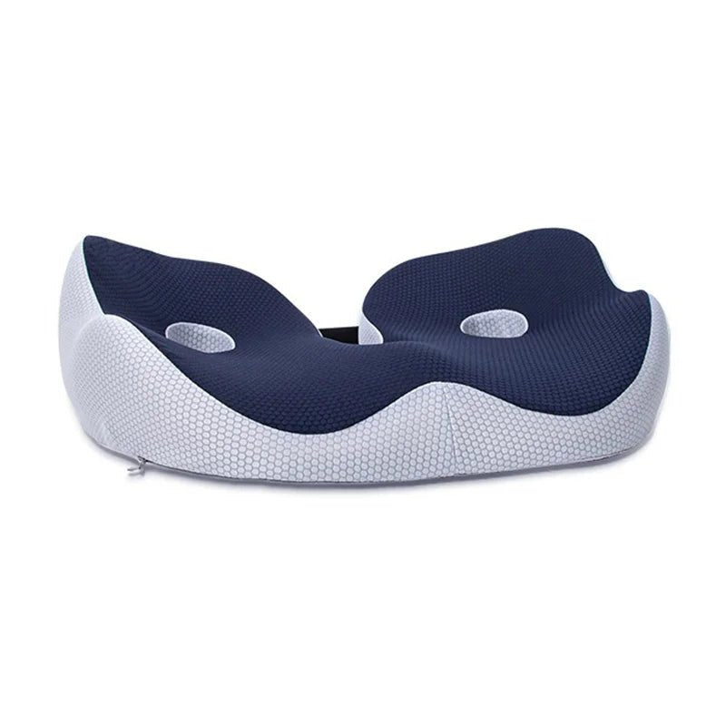 BowLift | SITRELIEF – Adjustable Memory Foam Seat Cushion for Tailbone & Back Support