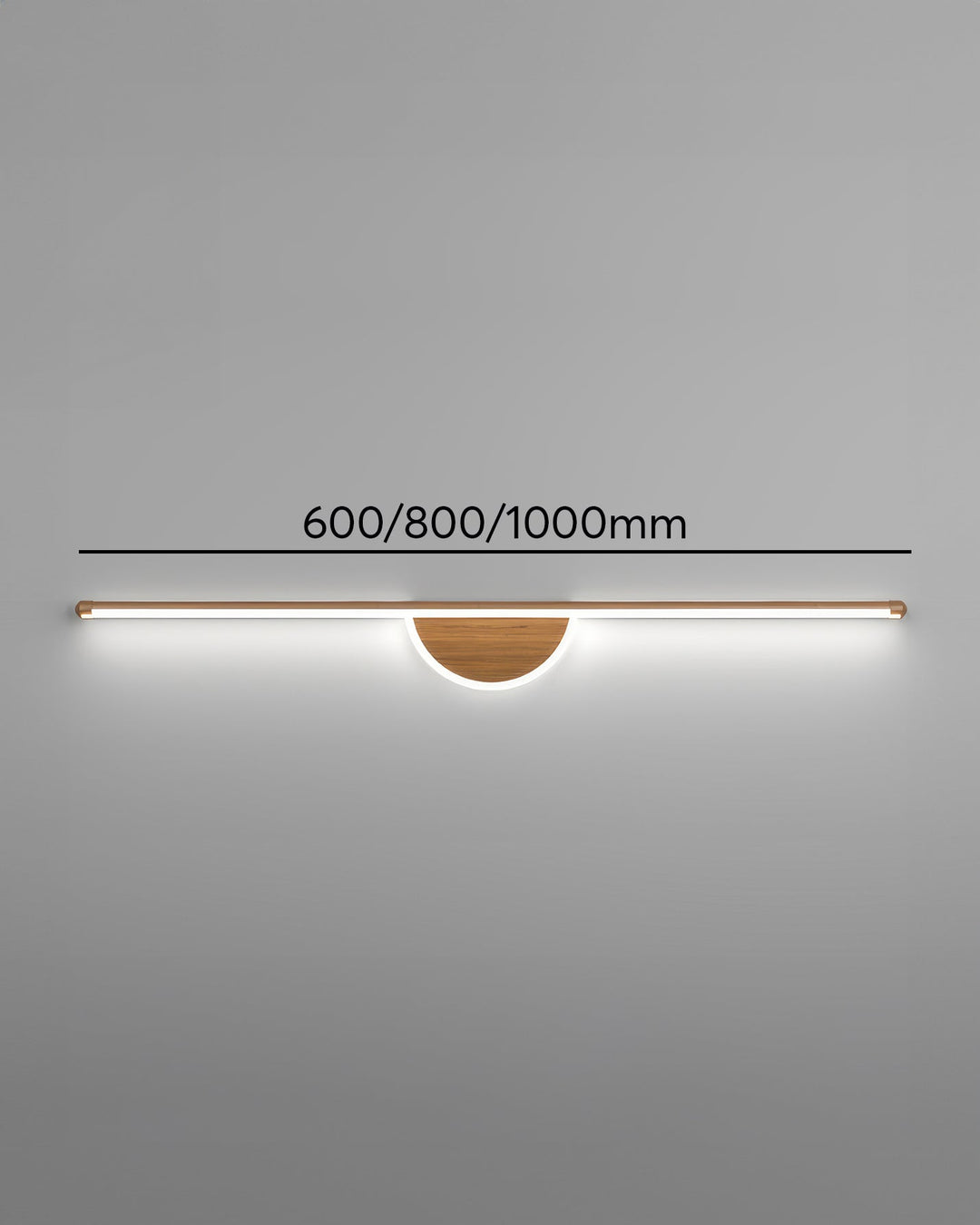 BowLift | Modern Wall Lamp made of Wooden Arch