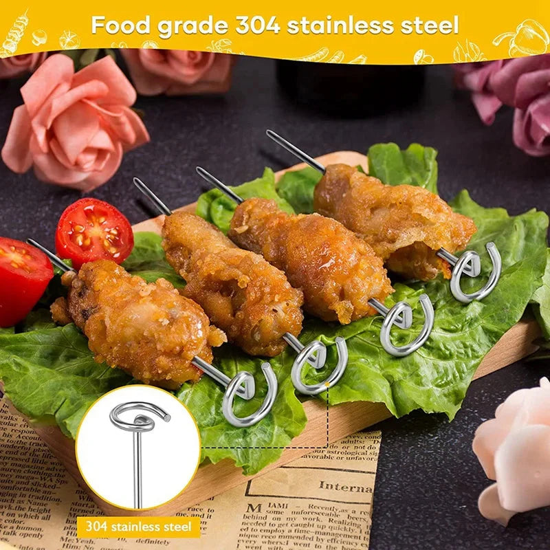 Skewer Stand Air Fryer Accessory Grill Dehydrator Rack BBQ Grill | Bowlift