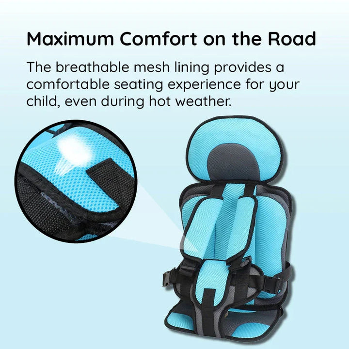 BowLift | Travel Car Seat Portable Toddler Booster Safety Compact Harness Foldable