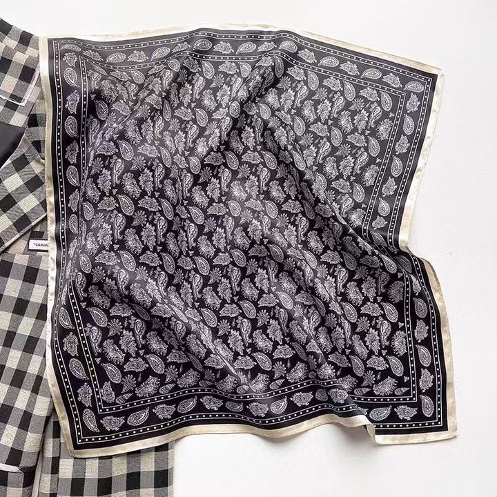 BowLift | Retro Korean Style Faux Silk Scarf