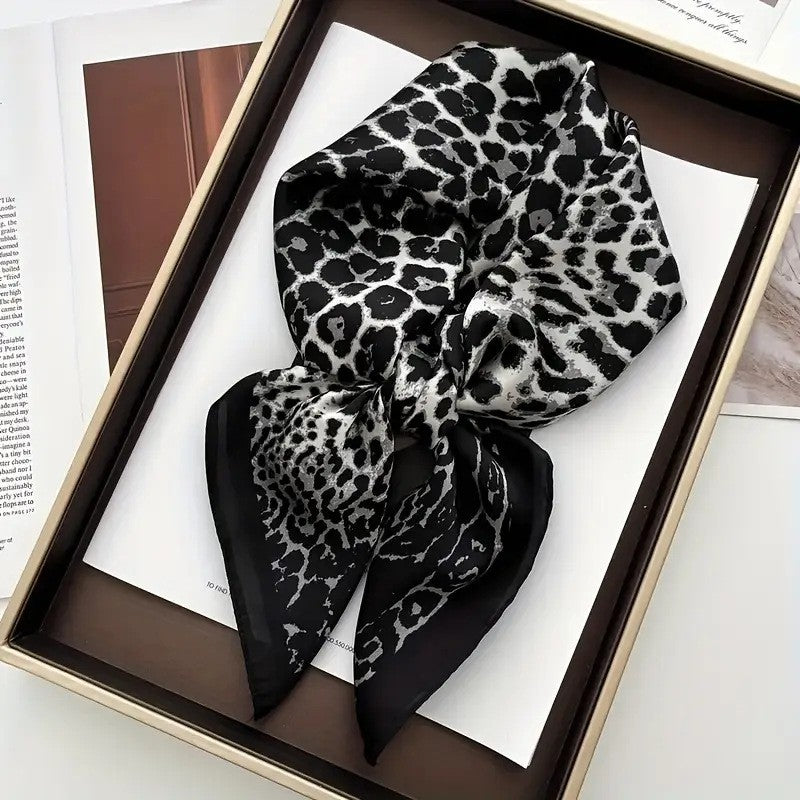 BowLift | Retro Korean Style Faux Silk Scarf