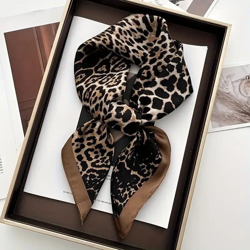 BowLift | Retro Korean Style Faux Silk Scarf