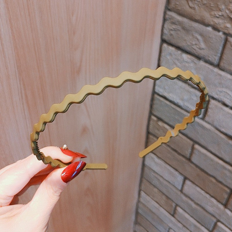 BowLift | Stylish Matte Face Wash Headband with Teeth for Anti-Slip