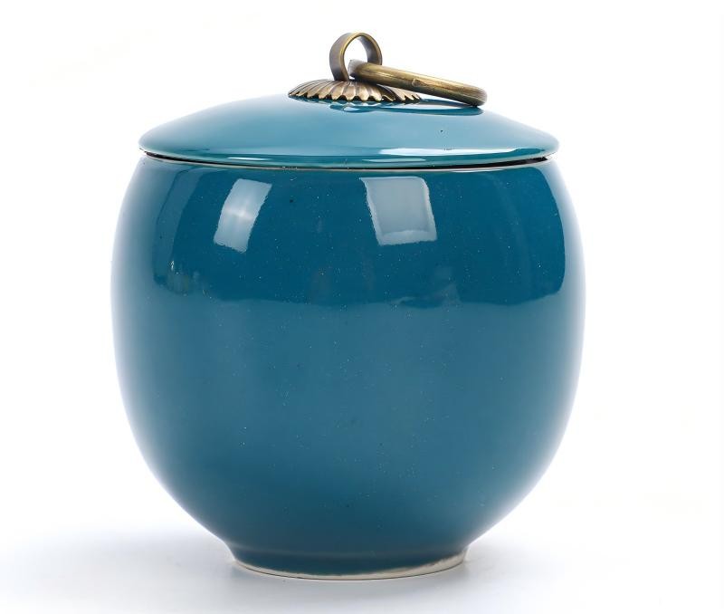 BowLift | Travel Tea Clay Tea Jar with Cracked Sandwich Design