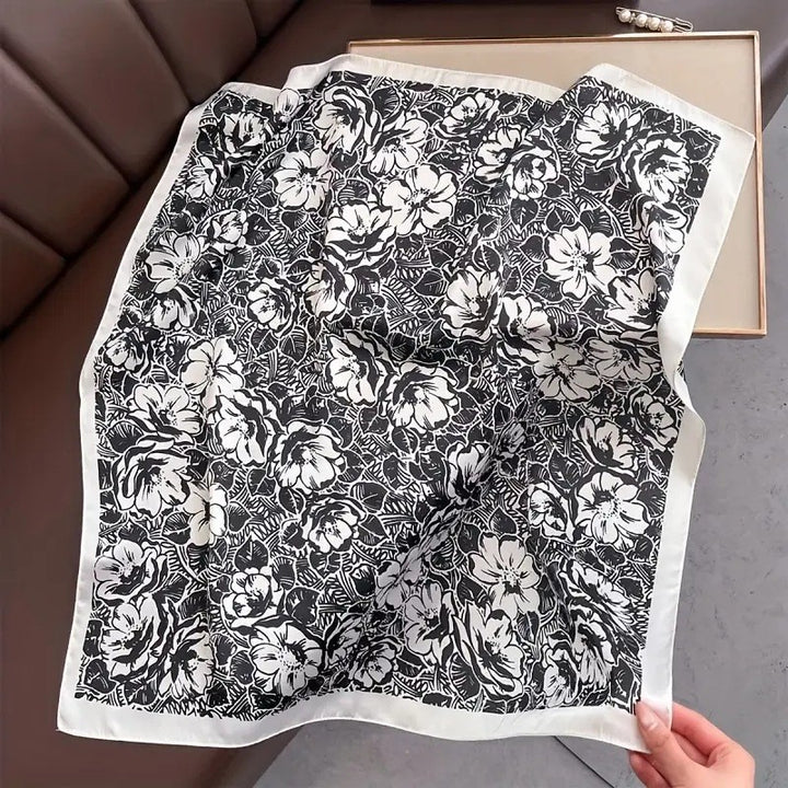 BowLift | Retro Korean Style Faux Silk Scarf