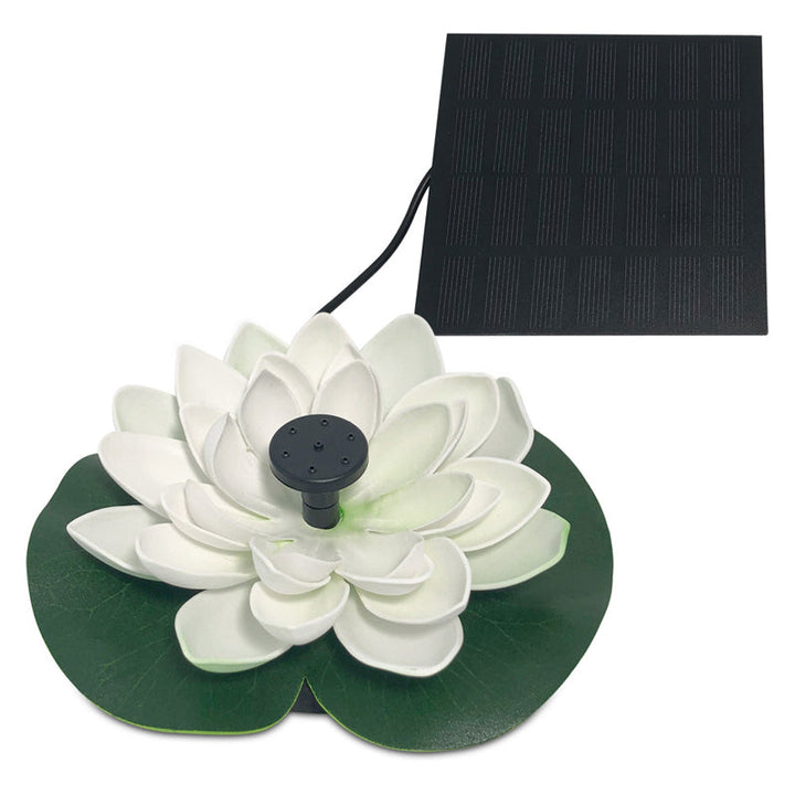BowLift | Lotus-shaped solar fountain pond decoration