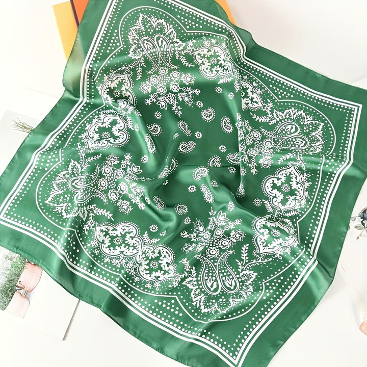 BowLift | Retro Korean Style Faux Silk Scarf